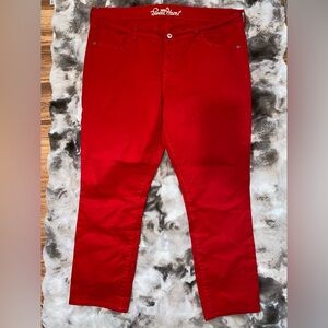 Red Valentines Day Jeans Pants Sweetheart 16
